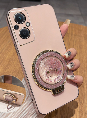 适用oppoA96手机壳oppo保护A96硅胶套5G全包防摔opa软壳PFUM10带支架opopa女965g新款0pp0高颜值流沙高级感钢