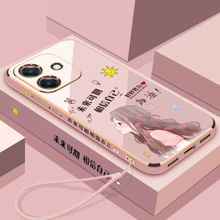 适用oppoA3i手机壳oppo保护A3i硅胶套PKL110全包防摔5g软壳opa女0pp0新款oppopkl高颜值i5g可爱创意ins钢化膜