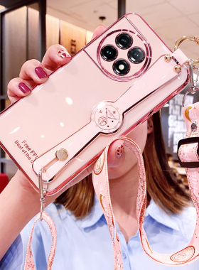 适用一加ace2手机壳1加aec2pro腕带5G保护硅胶套PHK110斜挎挂绳PJA全包防摔oppo软壳oneplusace女潮十por创意