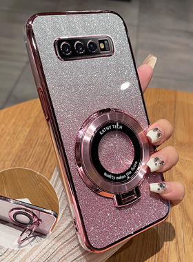 适用三星S10手机壳S10十保护硅胶套G9730全包smg防摔9750透明s软壳galaxy新款plus男女s1o带支架个性原装超薄