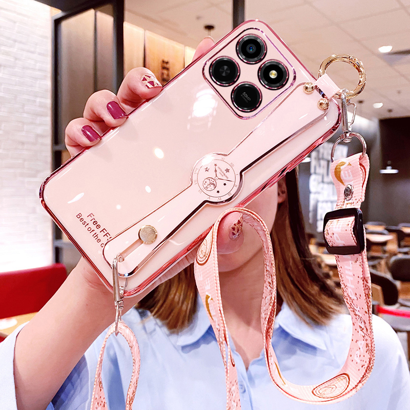 适用荣耀play10T腕带斜挎挂绳壳