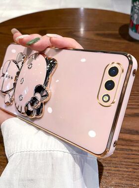 适用oppoA5手机壳oppo保护A5硅胶套opa全包防摔PBAM00软壳oppa带镜子opopa支架PBBM30外壳0PP0女立体可爱卡通