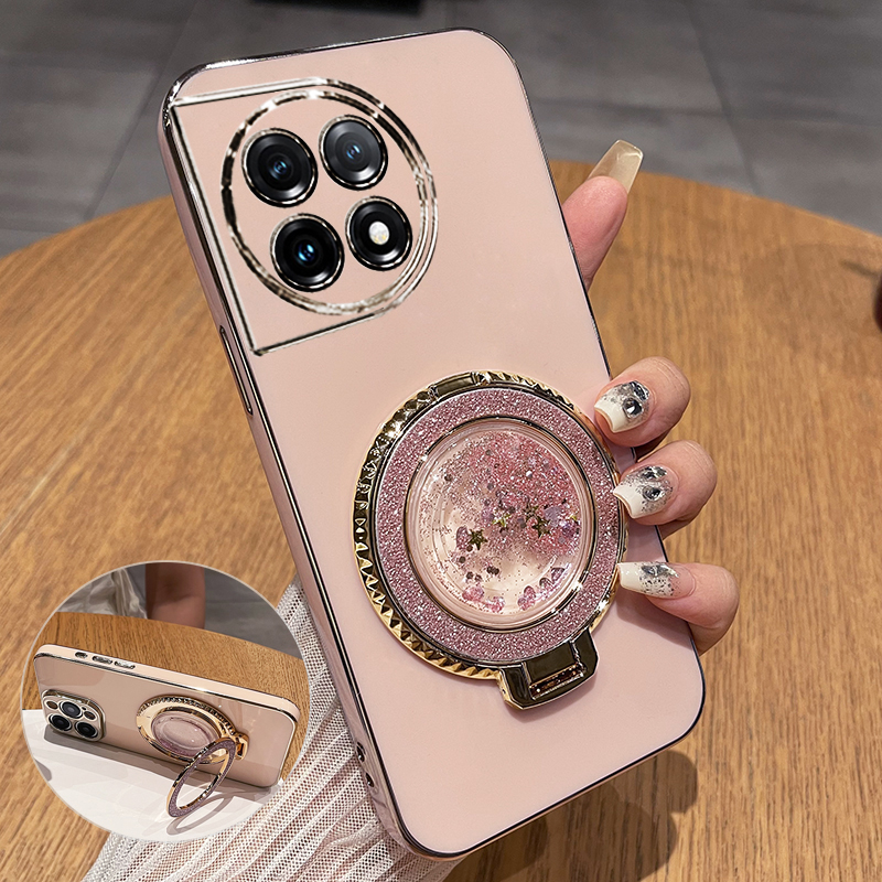 一加Ace2带流沙支架保护套