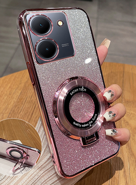 适用vivoy77t手机壳vivo保护y77t硅胶套5G全包防摔V2278A透明voviy软壳vovoy男女viviy带支架t5g新款丫viv0高