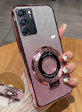 适用opporeno6手机壳reno6pro十保护oppo硅胶套5G全包防摔reon透明peqm00软por男女reon6带支架65g新款高级感