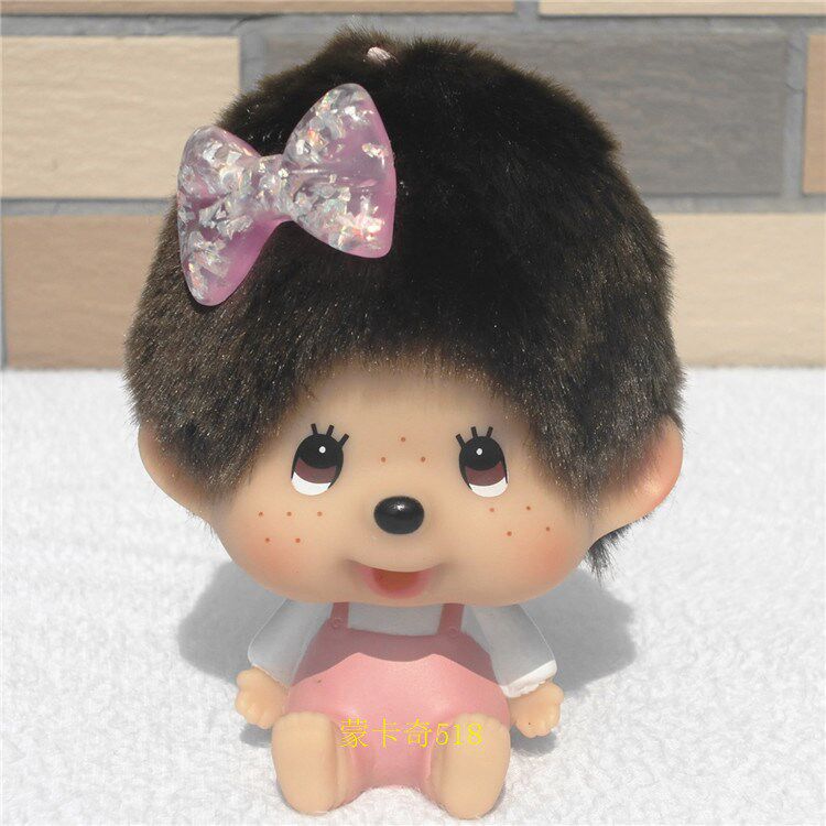 新款蒙奇奇大头摇头娃娃 汽车摆件公仔 汽车内饰品 diy 包包挂件
