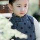 知了童装 秋冬女童中国风灯芯绒马甲夹棉加厚棉背心儿童51539
