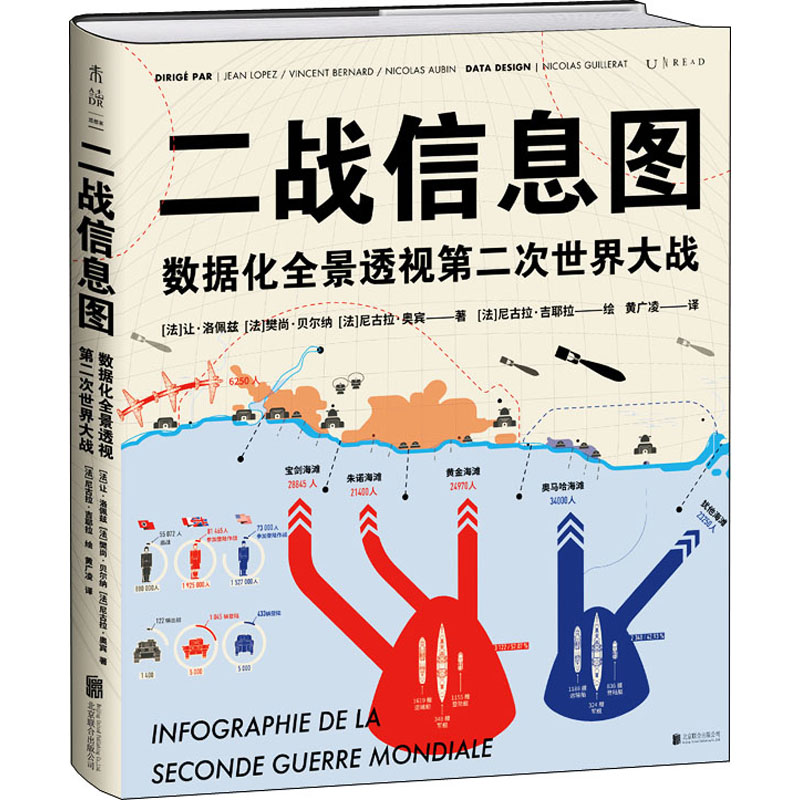 二战信息图 数据化全景透视第二次世界大战 9787559658661 北京联合出版公司 HCX