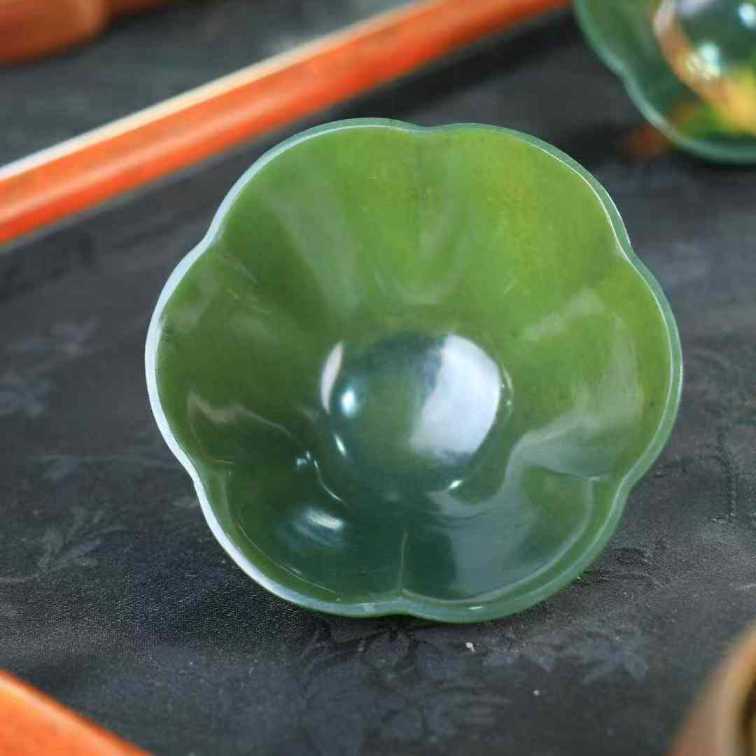 天然玉石和田玉青玉料 精美茶碗 保真 包邮 附证书,珠宝/钻石/翡翠,其他,淘宝优惠券,粉丝福利购,淘宝优惠卷