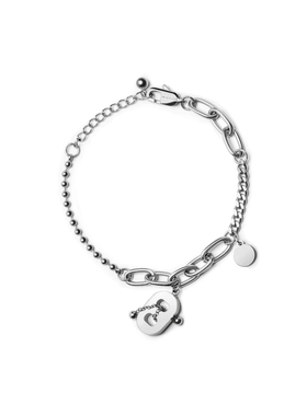 INJOYLIFE拼接手链礼物女潮流首饰小众L设计手饰简约百搭学生饰品