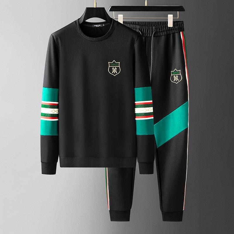 休闲长袖卫衣套装秋季