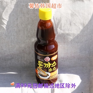 韩国进口食品不倒翁韩国猪排酱牛排酱酱料汁料理调味酱汁415g瓶