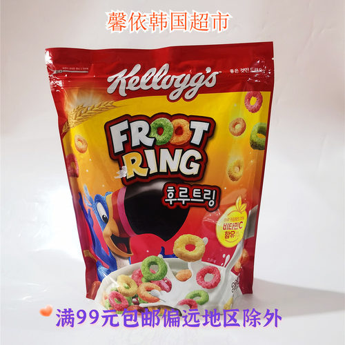 韩国食品kelloggs家乐氏彩色五谷