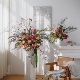 年宵花凤凰粉公主套装 自然风 花束天然干花家居橱窗精品摆件法式
