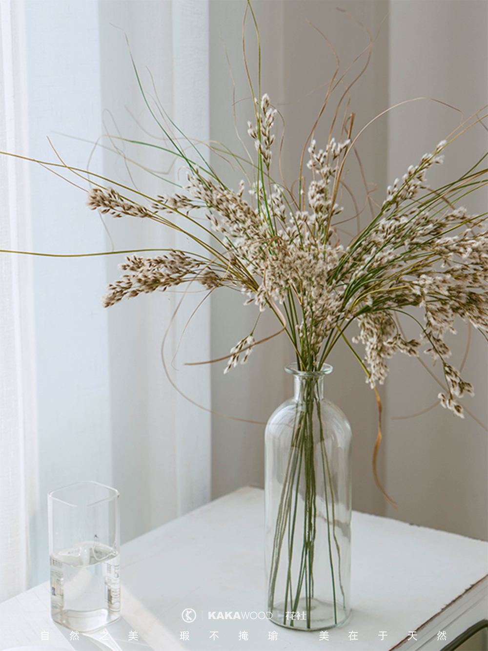 进口永生山茂竹山毛草天然干花