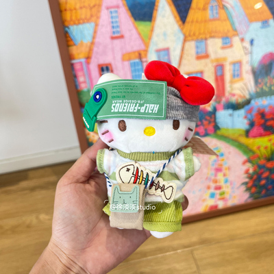 正版hellokitty汽车车挂包包装饰挂件网球拍装饰挂件送姐妹礼物