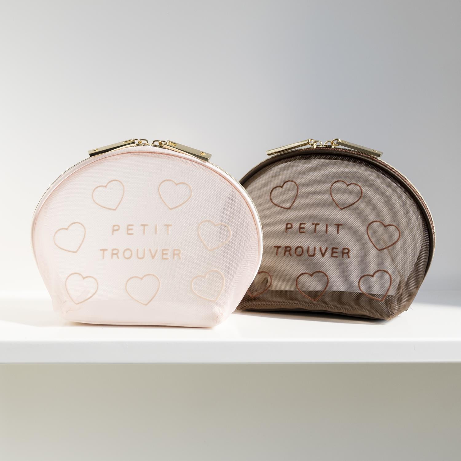 日本代购费GP字母刺绣化妆包