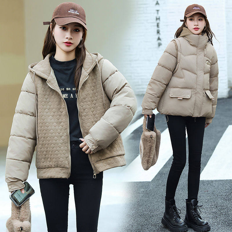 马甲加外套两件套2025新款韩版羽绒棉服女时尚中长款一衣三穿外套
