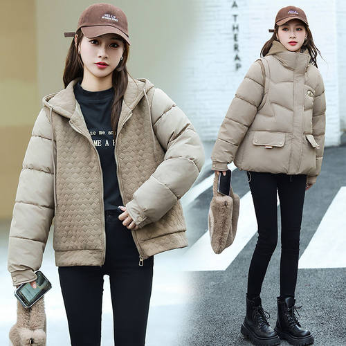 马甲加外套两件套2025新款韩版羽绒棉服女时尚中长款一衣三穿外套