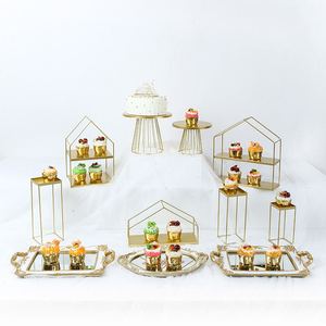 欧式风展示架茶歇蛋糕甜品台摆件