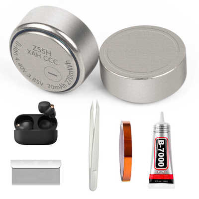 2pcs全新原装适用索尼sony WF-1000XM4,Z55H蓝牙耳机电池，带工具