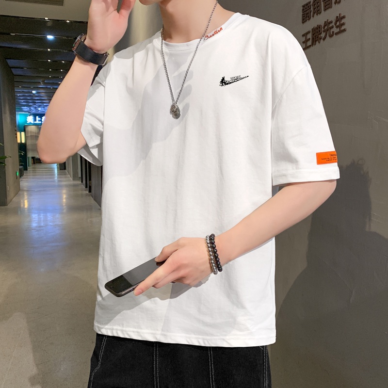 耐克顿夏季薄款纯棉短袖t恤男潮