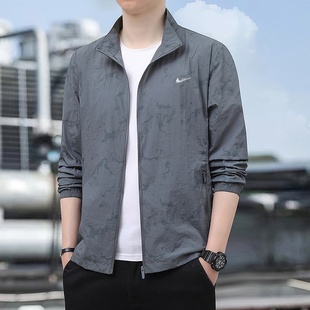耐克顿防晒衣男夏季速干休闲外套户外高倍防紫外线轻薄立领防晒服