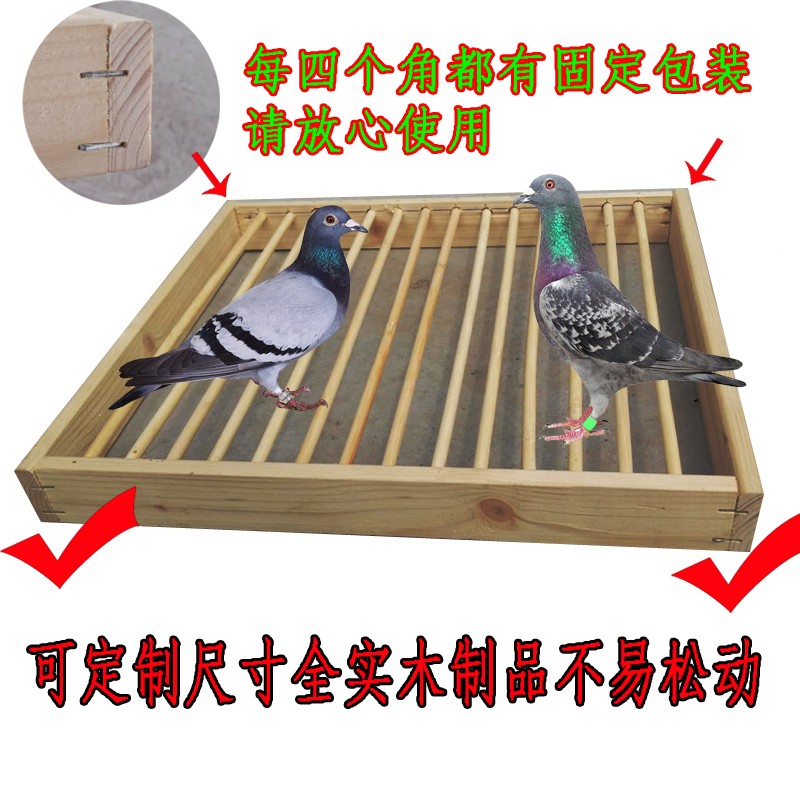 鸽子地网鸟笼托盘长方形用品