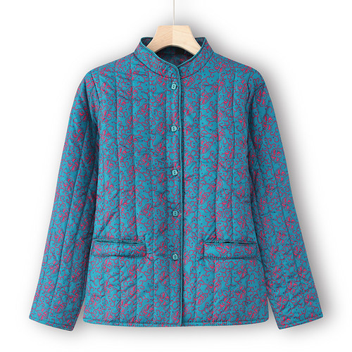 老太太轻薄棉服妈妈装夹棉外套老年人棉袄女奶奶冬装羽绒棉衣内胆