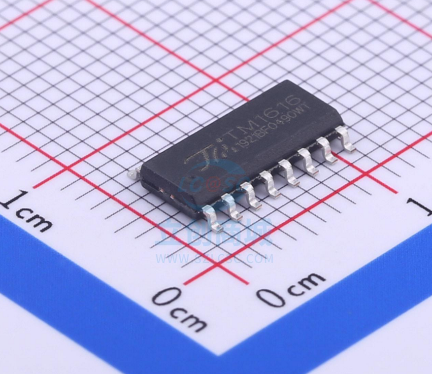tm1616 全新天微原装 led数码管驱动控制芯片 贴片sop16