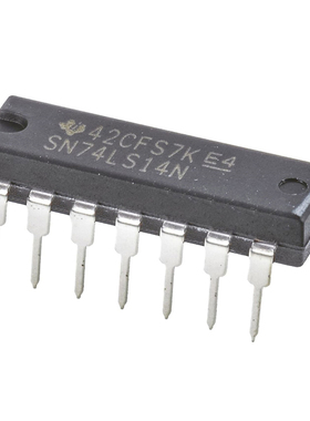 SN74LS14N/HD74LS14P 逻辑芯片 数字IC DIP-14(直插)拍前询价