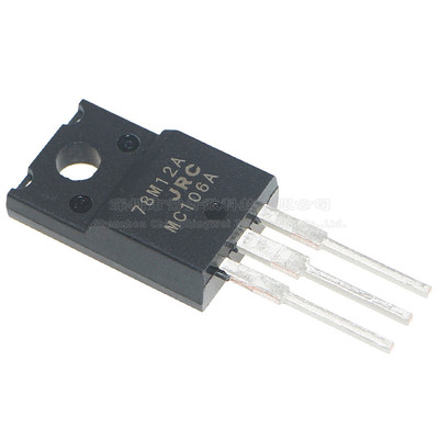 NJM78M12FA 78M12A 直插TO-220F 12V 线性稳压器(LDO) 全新原装