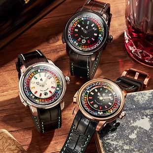 真乐时LUCKY 机械表 HARVEY玩家系列水果街机手表男士