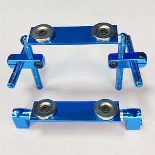 田宫 配强磁 TT01 金属隐形车壳柱 带刻度尺调节 TT02 RC遥控模型