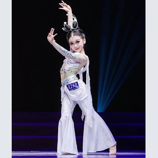 桃李杯少儿古典舞艺考剧目服捣药仙舞蹈服装敦煌飞天琵琶舞演出服