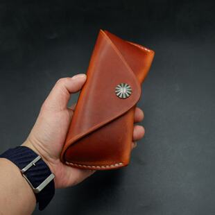 美国 horween cxl  眼镜盒 墨镜 收纳 男士 女士 眼镜包 牛皮