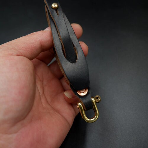 霍尔文机车复古手套夹