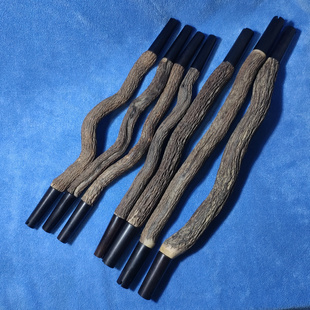 天然紫藤本长随形八哥站杠大号画眉杠乌木杠头红子鸟跳棍已开口