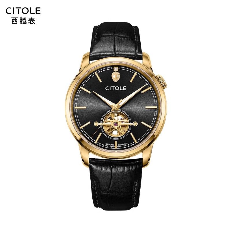 西腾男士腕表父亲礼物机械表夜光