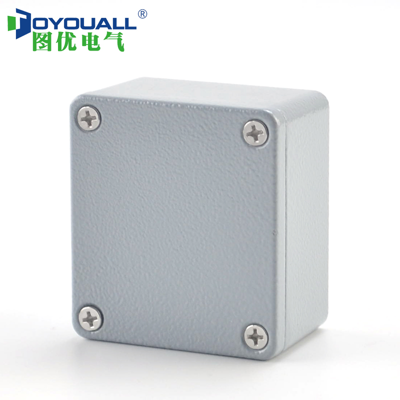 图优64*58*35铸铝防水接线盒铝盒铝防水盒仪表盒接线盒IP66