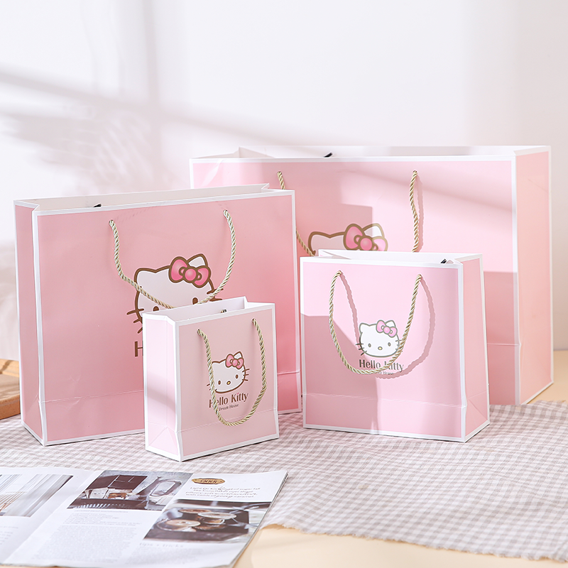 凯蒂猫礼物袋生日袋子卡通礼品袋包装袋伴手礼手拎袋纸袋回礼袋,包装,纸手提袋,淘宝优惠券,粉丝福利购,淘宝优惠卷