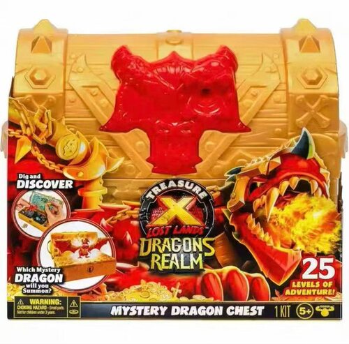 包邮正品保障Treasure X宝藏冒险家寻龙宝箱飞龙恐龙