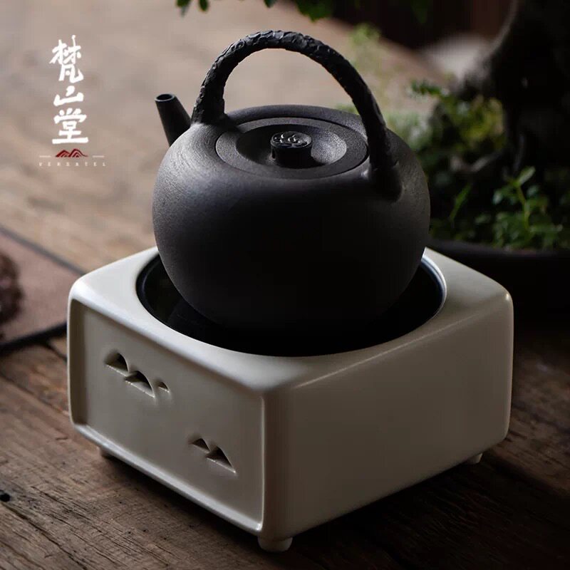 景德镇梵山堂陶壶苏打釉近山电陶炉