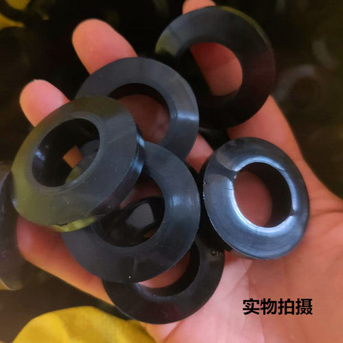耐高温柱销联轴器缓冲垫黑色橡胶