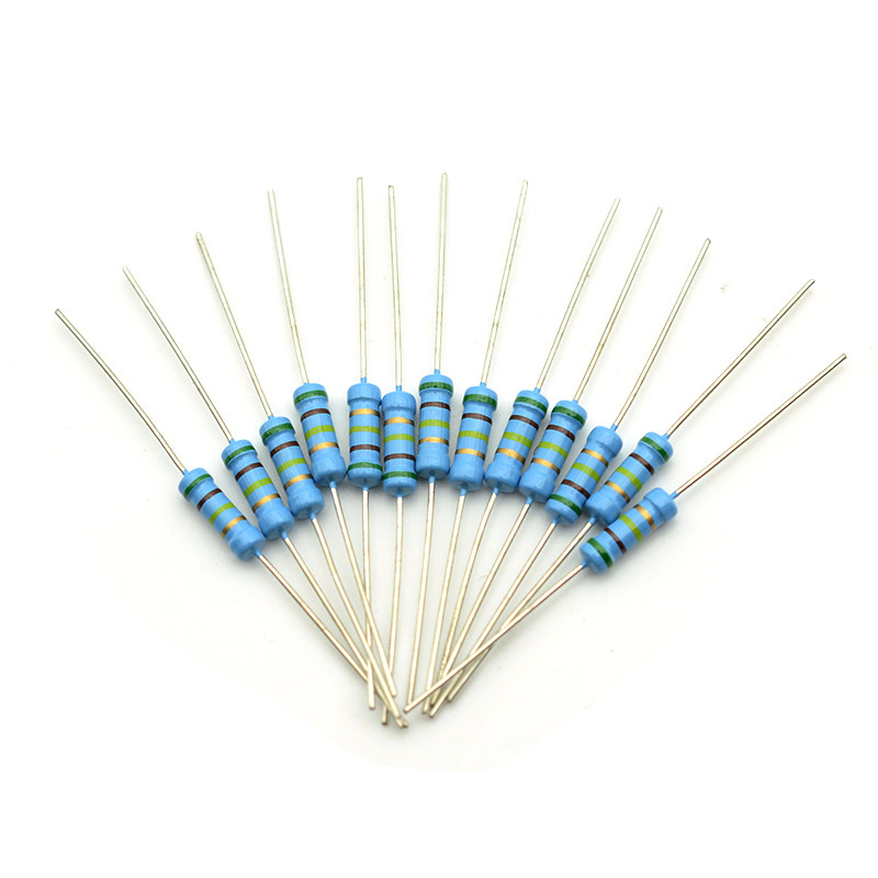 全新 胆机电子管DIY 台湾生产金属膜电阻 2W两瓦 电阻 纯铜脚