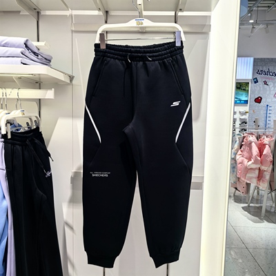 斯凯奇儿童2025冬季新款男童舒享运动系列休闲裤长裤P425B009