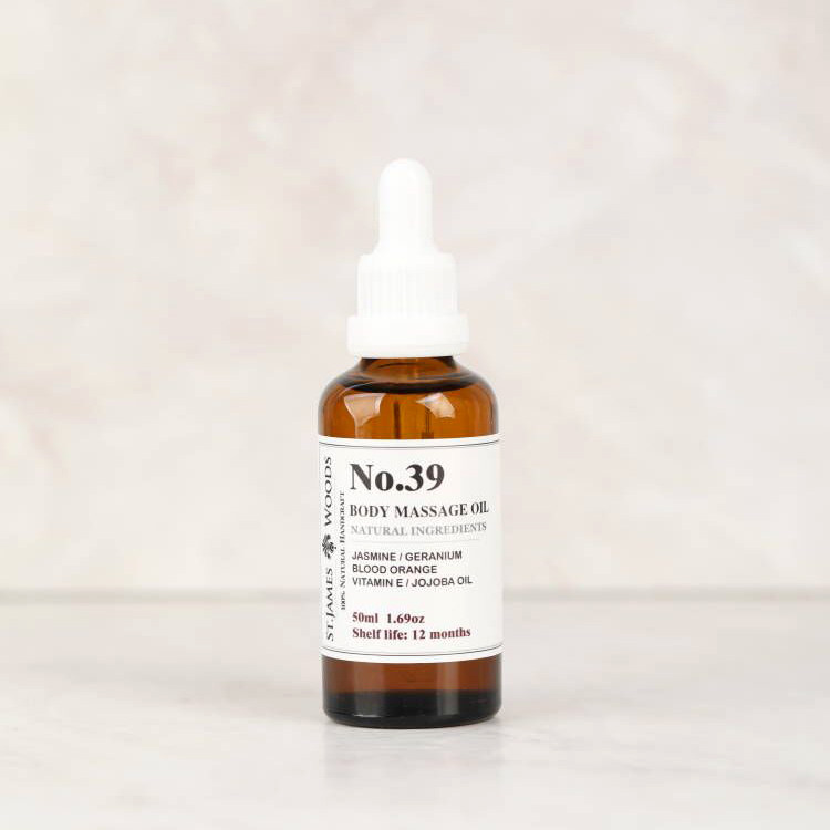 圣詹森林39号花香润体油50ml妩媚茉莉抗氧化补水保湿白润舒缓修复