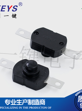 YT-1712-KD直脚手电筒开关LG15D PS-22K台灯按钮1A250V自锁连接器