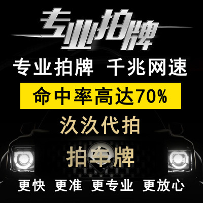 代拍上海企业公司99代拍牌照