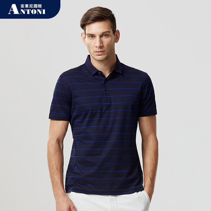 跨境男士短袖夏季翻领t恤衫 多款纯棉高端带领文化polo衫现货批发|ruв категории Мужская одежда, футболка - от Buy2taobao.com для оказания профессиональной услуги покупки агента Taobao